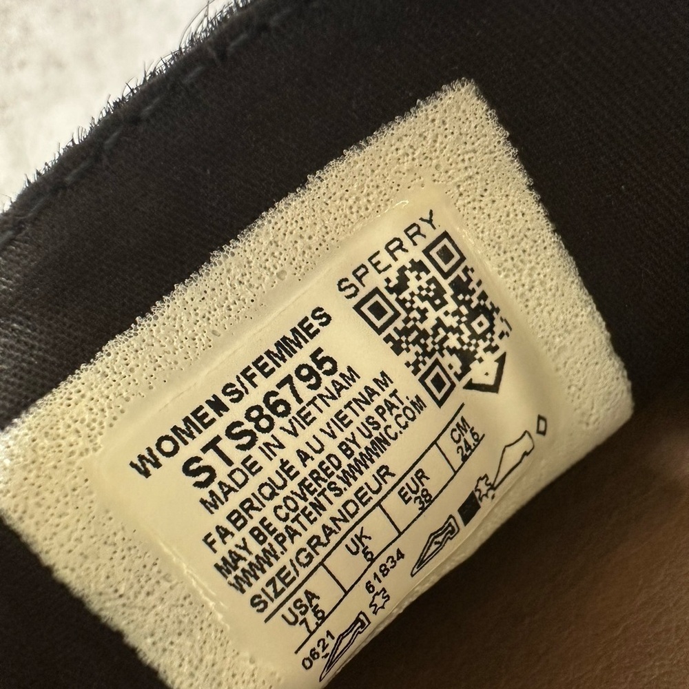 Sperry Saybrook Black Pony Hair Slip-On Loafers – Women’s 7.5 - Picture 6 of 6